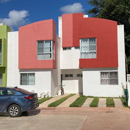 プエルト・モレロス La Casita De Marceヴィラ エクステリア 写真