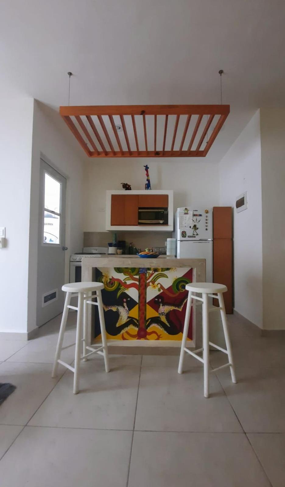 プエルト・モレロス La Casita De Marceヴィラ エクステリア 写真