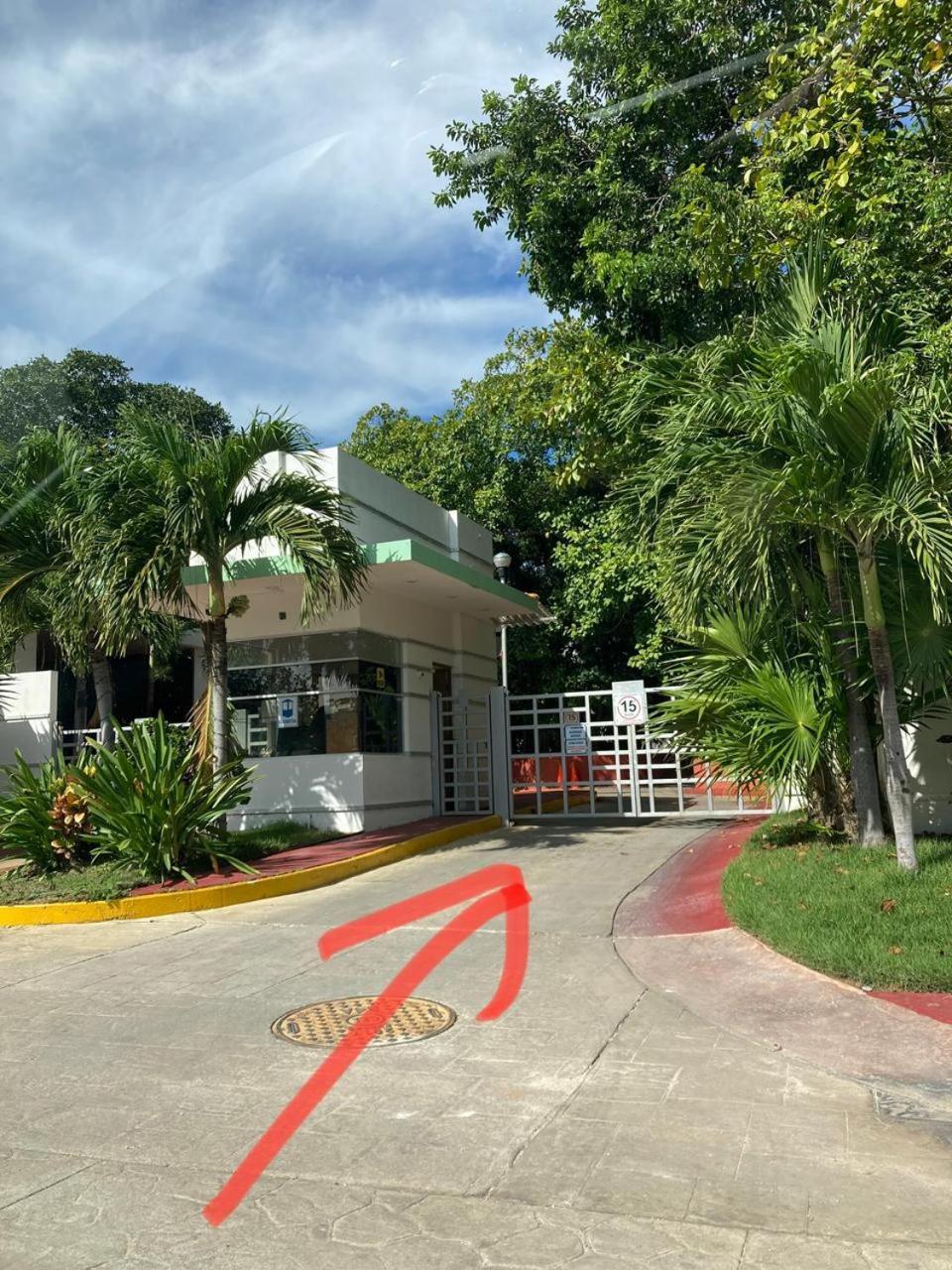 プエルト・モレロス La Casita De Marceヴィラ エクステリア 写真
